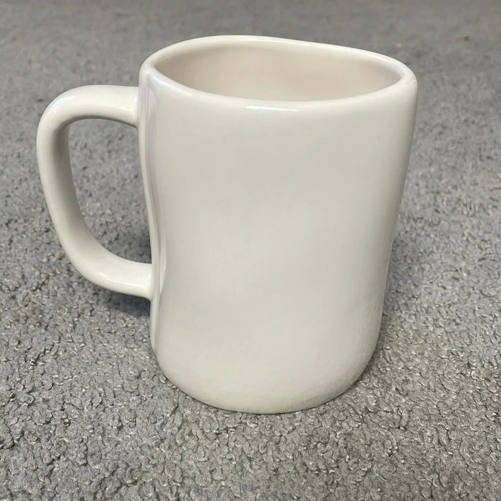 Rae Dunn By Magenta White Ceramic “Look Ma I Made It” Coffee Mug